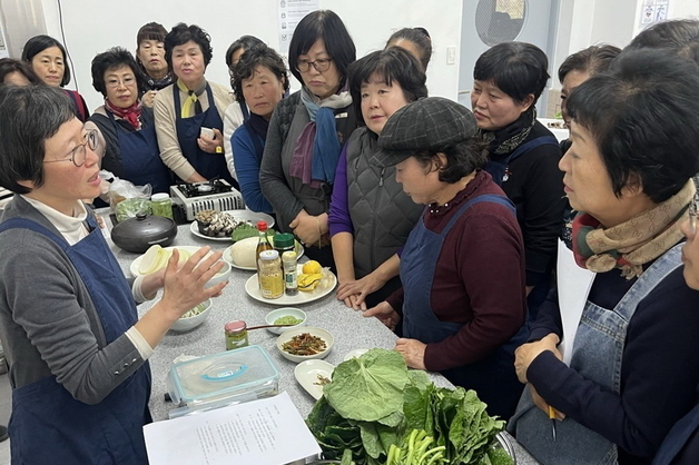 '지역 농특산물 활용' 보은한상 요리교육 수강생 모집