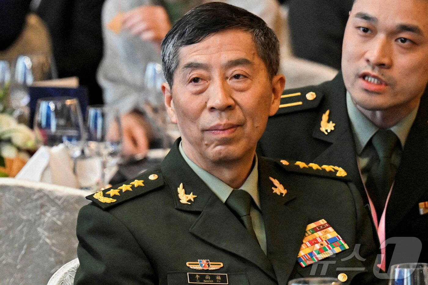 본문 이미지 - 리상푸 전 중국 국방부장. <자료사진> 2026.5.7. ⓒ 로이터=뉴스1
