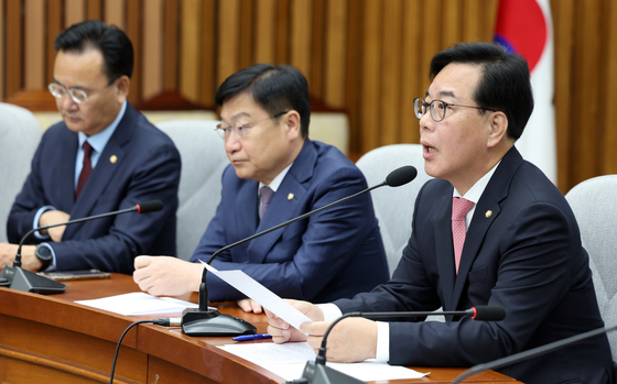 모두발언하는 송언석 원내대표