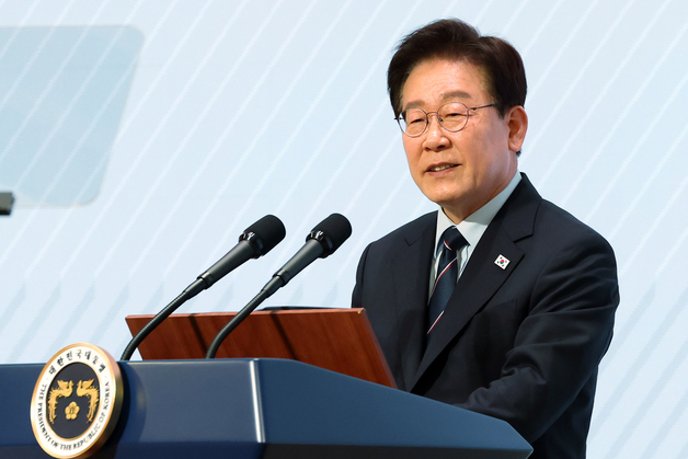 제54회 어버이날 기념식 축사하는 이재명 대통령
