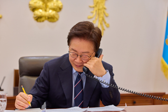 이재명 대통령, 마크 카니 캐나다 총리와 통화