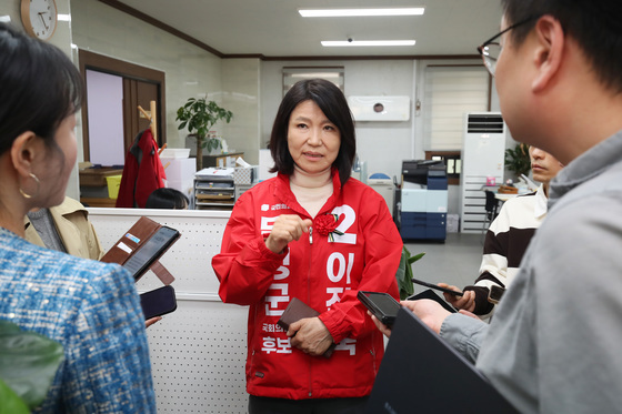 보궐선거 각오 밝히는 이진숙 전 방통위원장