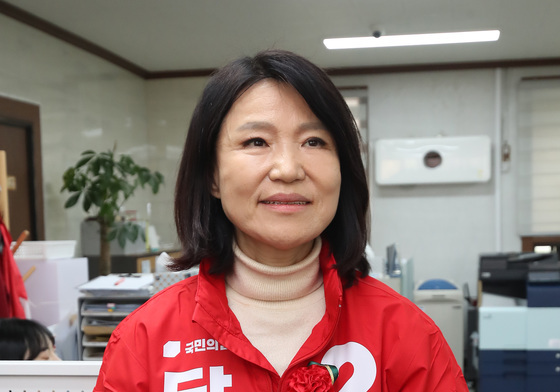 보궐선거 각오 밝히는 이진숙 전 방통위원장
