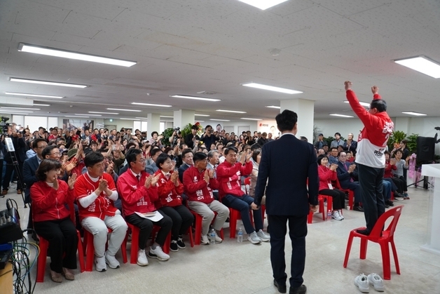 김덕현 연천군수 선거사무소 개소…재선 도전 본격 행보
