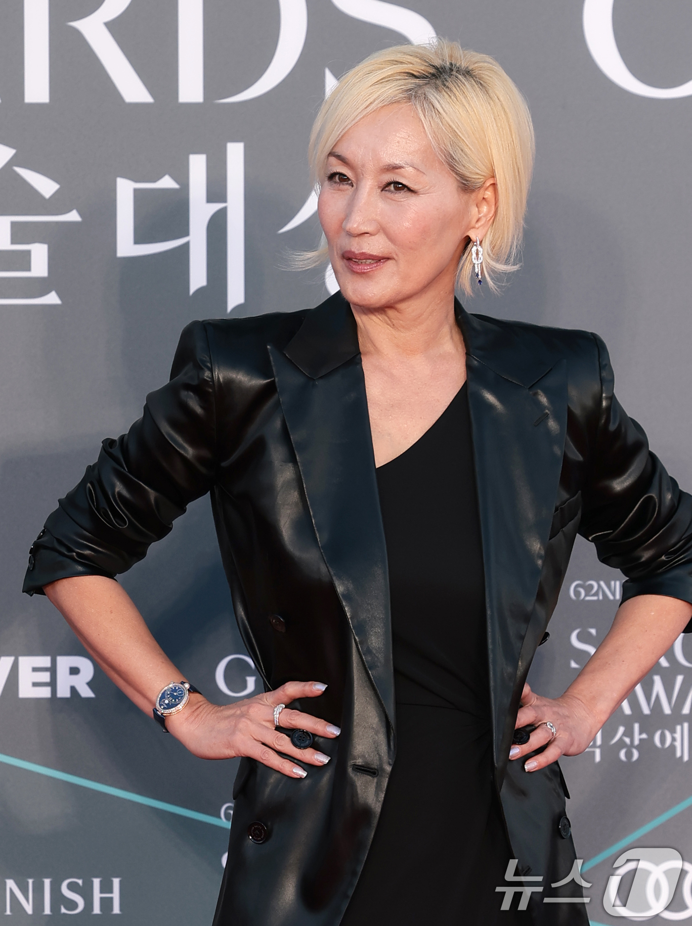 (서울=뉴스1) 권현진 기자 = 배우 이혜영이 8일 서울 강남구 코엑스에서 열린 ‘제62회 백상예술대상’ 레드카펫 행사에 참석해 포즈를 취하고 있다. 2026.5.8/뉴스1