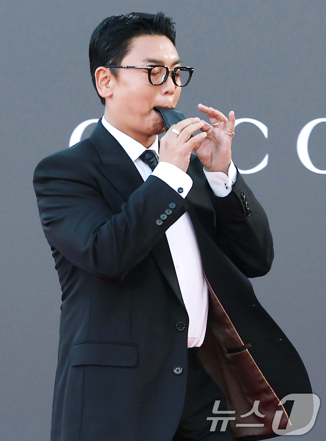 (서울=뉴스1) 권현진 기자 = 방송인 곽범이 8일 서울 강남구 코엑스에서 열린 ‘제62회 백상예술대상’ 레드카펫 행사에 참석하고 있다. 2026.5.8/뉴스1