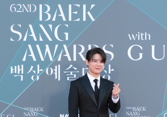 백상예술대상 찾은 김준수
