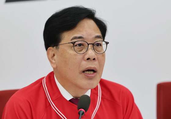 송언석 원내대표, 지방선거 대국민 호소 기자간담회