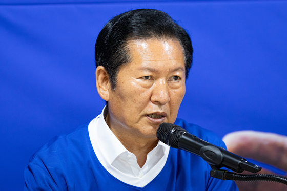 정청래, 대전 한화에어로스페이스 사고에 "로고송·율동 금지"