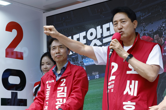 오세훈 후보, 노원의 지지 호소