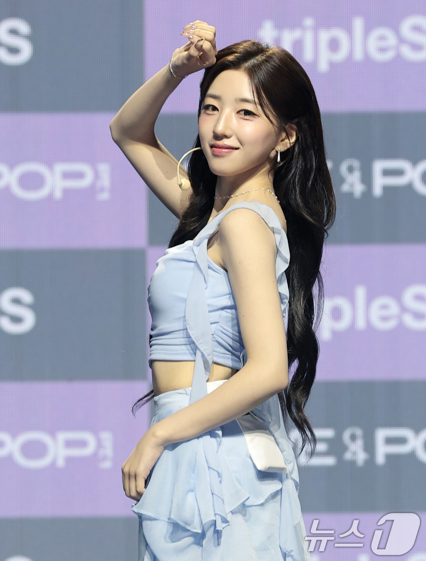 (서울=뉴스1) 권현진 기자 = 그룹 트리플에스(tripleS) 박소현이 1일 서울 용산구 블루스퀘어 마스터카드홀에서 열린 ASSEMBLE26 'LOVE & POP' 파트 1 'L …