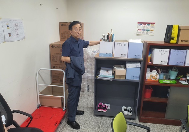 환경실무원 건의 듣고 휴게실 찾은 김윤덕 장관…"쉴 공간 필요"