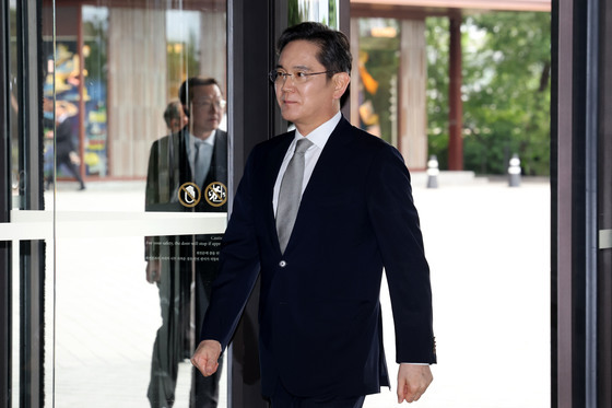 삼성호암상 시상식 참석하는 이재용 회장