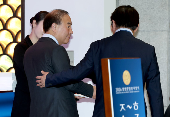 삼성호암시상식 참석하는 전영현 부회장