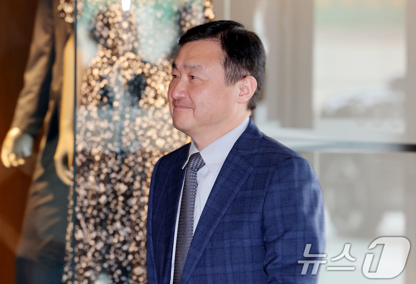 (서울=뉴스1) 이광호 기자 = 노태문 삼성전자 대표이사 겸 디바이스경험(DX)부문장(사장)이 1일 오후 서울 신라호텔에서 열린 2026삼성호암상 시상식에 참석하고 있다. 2026 …