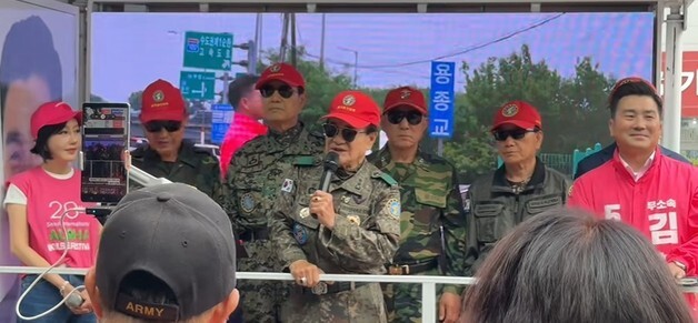 계양을 후보들 집중유세 취소·축소…무소속 김현태 "정권심판" 유세 강행