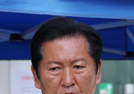 입장 밝히는 정청래 대표