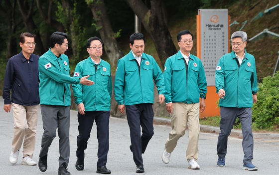 사고 현장 찾은 국민의힘
