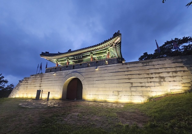 김포시, 병인양요 역사현장 문수산성에 경관조명 설치
