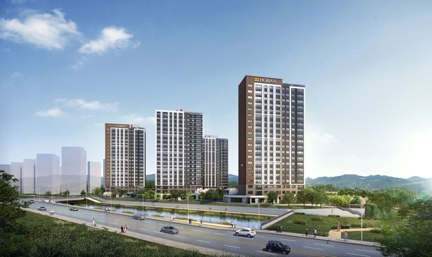 호반건설, 광주 '호반써밋 첨단3지구' 견본주택 개관…805가구 규모