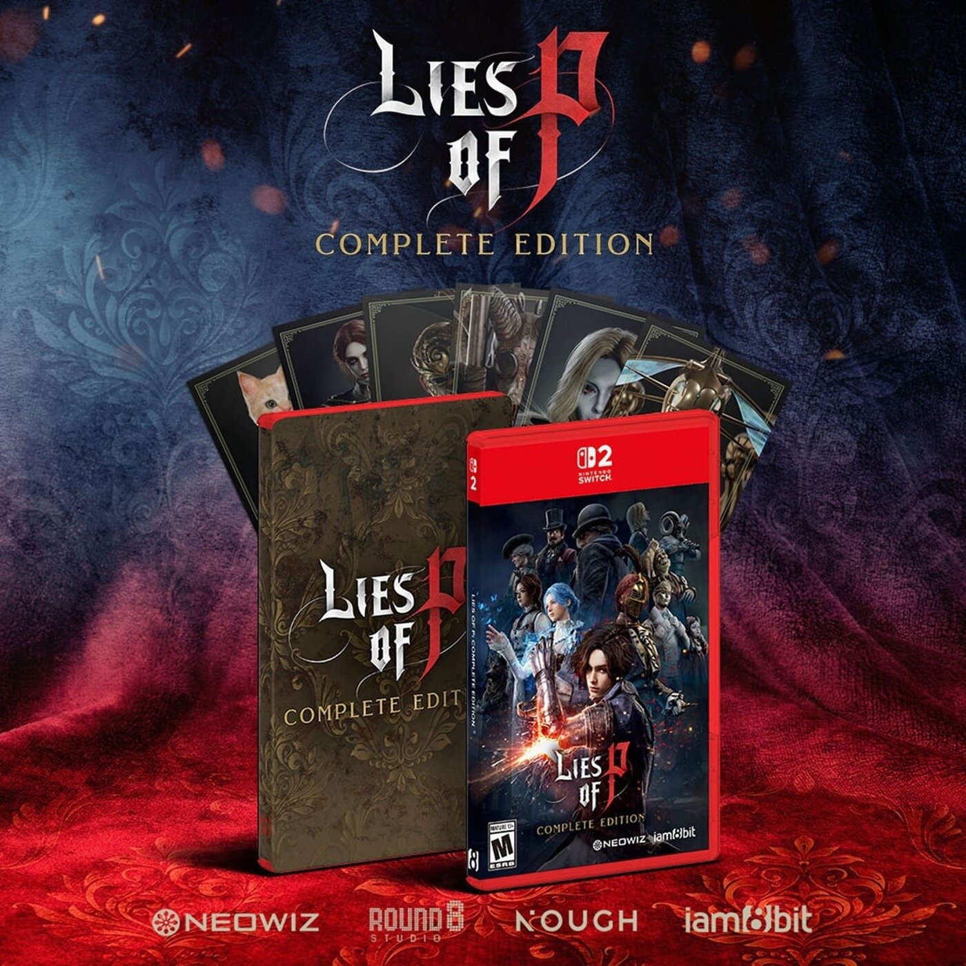 본문 이미지 - 네오위즈가 개발한 액션 RPG 'P의 거짓: 컴플리트 에디션'의 '닌텐도 스위치2' 버전이 8월 6일 출시된다. (네오위즈 제공)