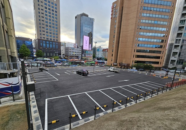 강남구, 신사역 앞 유휴부지에 공영주차장 49면 조성