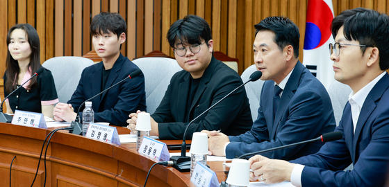 투표용지 부족 사태, 대학생 간담회 갖는 장동혁 대표