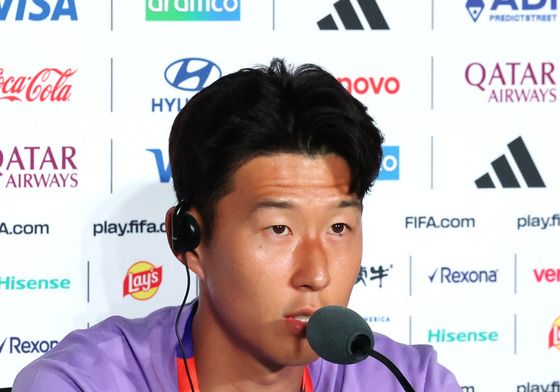 월드컵 각오 밝히는 손흥민