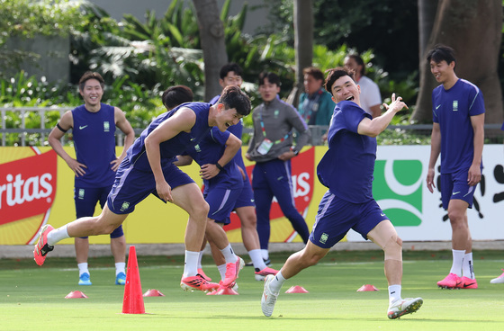 '분위기 좋은 대한민국 축구대표팀'