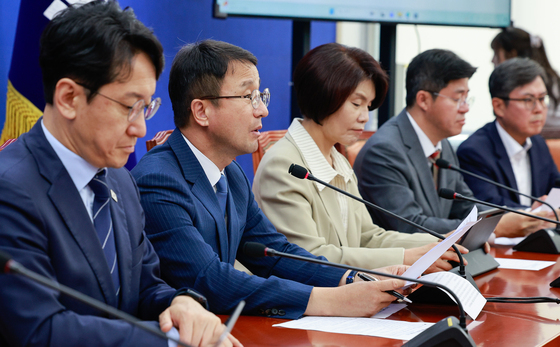 모두 발언하는 한병도 원내대표