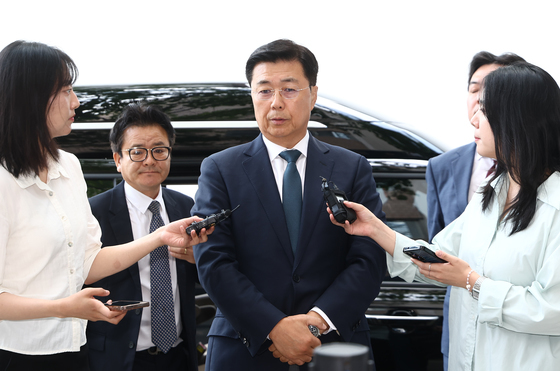 종합특검 도착한 홍장원 전 국정원 1차장