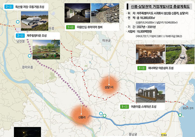 서귀포 신풍·삼달리에 85억 규모 '어촌 생활권 플랫폼' 조성된다