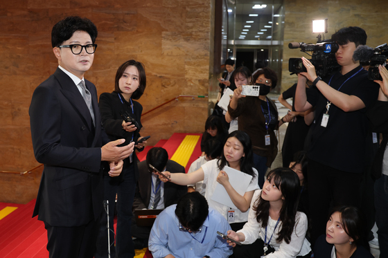 답변하는 한동훈 의원