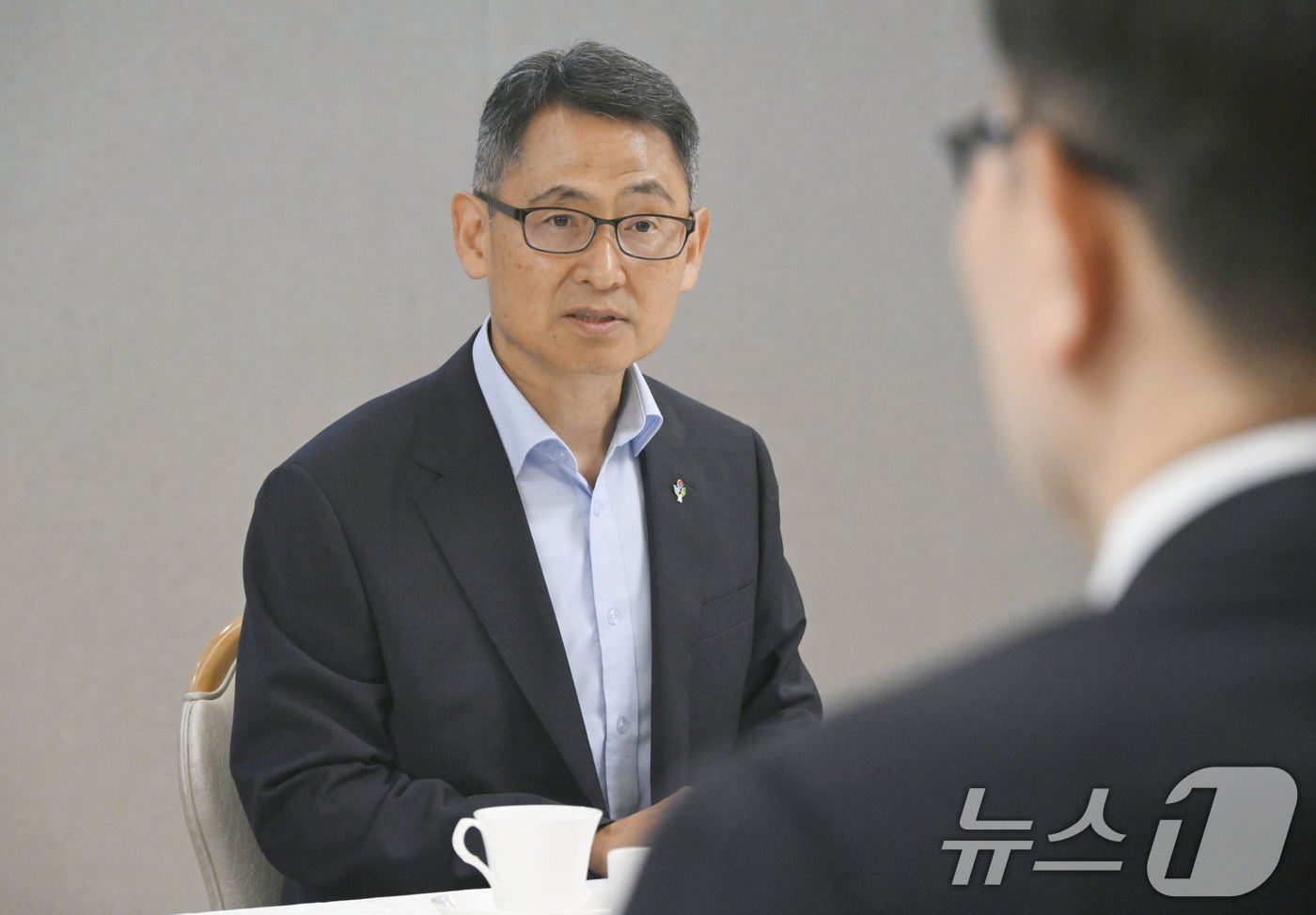 (서울=뉴스1) = 허장 재정경제부 차관이 11일 서울 종로구 정부서울청사에서 열린 '외환시장 관련 수출기업 간담회'에서 모두발언을 하고 있다. (재정경제부 제공. 재판매 및 DB …