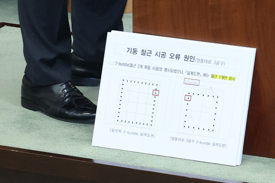 '기둥 철근 시공 오류 원인은?'