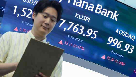 오락가락 코스피, 상승 마감