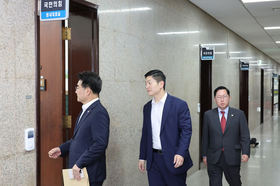 정점식 원내대표 면담 나선 대안과미래
