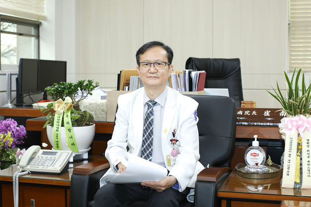 최남규 조선대병원장 "대학병원 존재 이유는 중증환자 살리는 것"