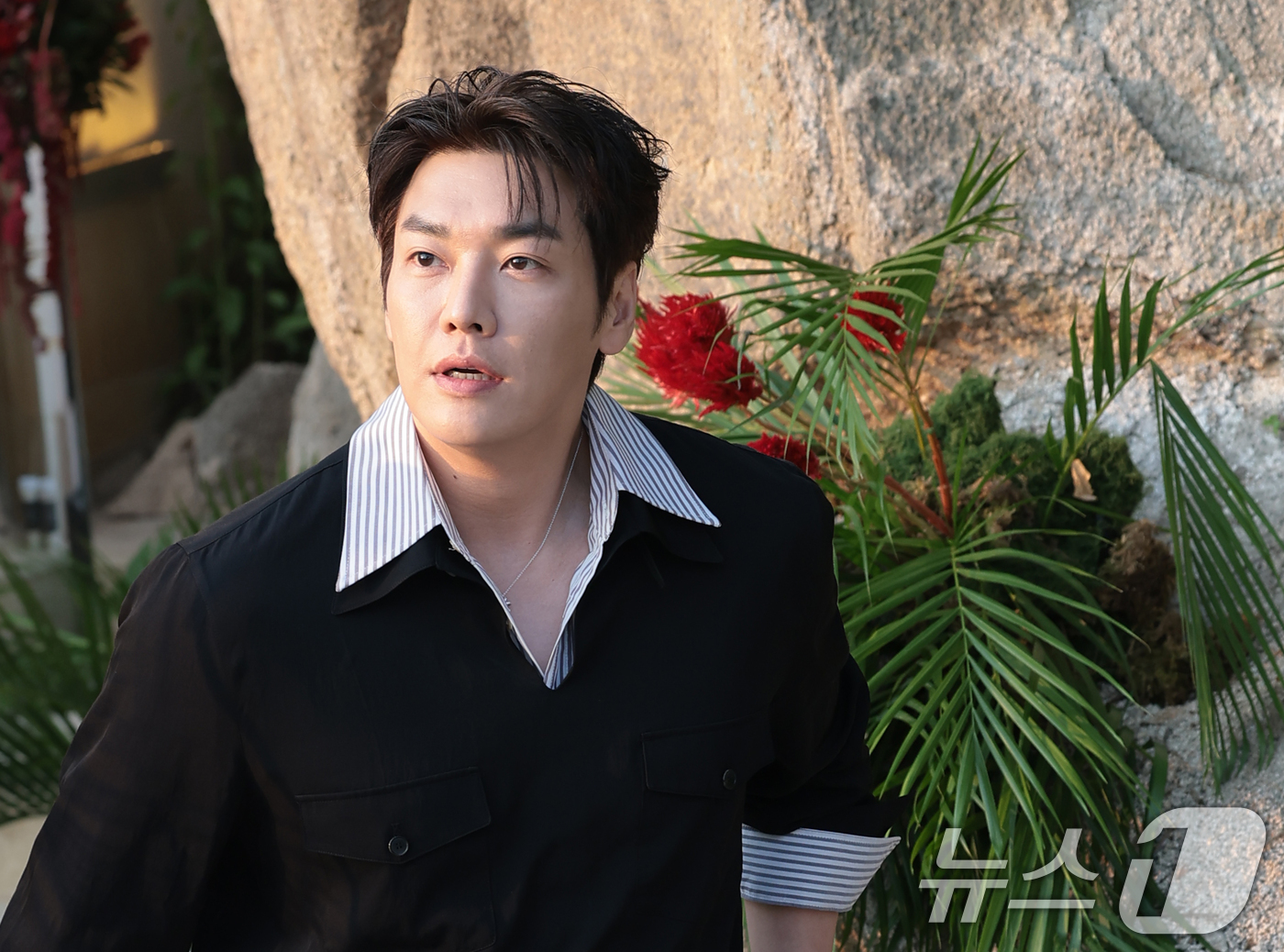 (서울=뉴스1) 권현진 기자 = 배우 김영광이 11일 서울 종로구 아카이브피피에서 열린 태그호이어 모나코-더아이콘 행사 기념 포토 행사에 참석하고 있다. 2026.6.11/뉴스1