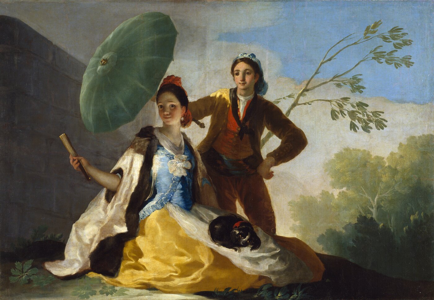본문 이미지 - 프란시스 고야, The Parasol, 1777 ⓒ UNC 제공