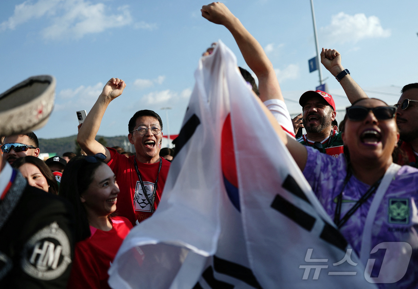 (과달라하라 로이터=뉴스1) 최종일 선임기자 = 11일(현지시간) 멕시코 과달라하라의 ‘에스타디오 과달라하라(과달라하라 스타디움)’에서 열리는 FIFA 2026 월드컵 A조 대한민 …