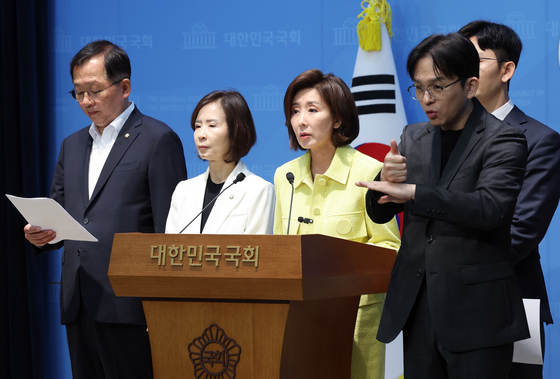 野, 6·3 지방선거 부실 사태 관련 기자회견