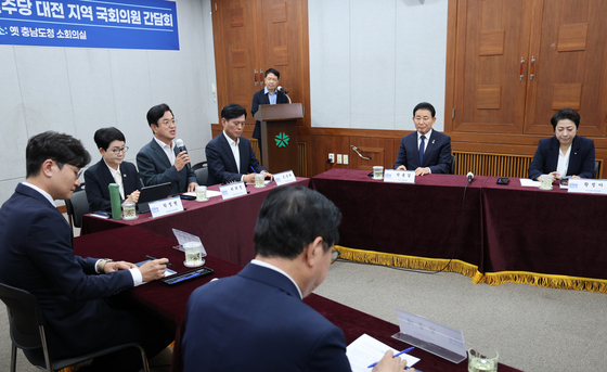 허태정 당선인-지역 국회의원 간담회