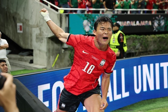 '역전골' 오현규 "4년 전 꿈꿔온 순간…한국·멕시코 팬들 큰 힘"