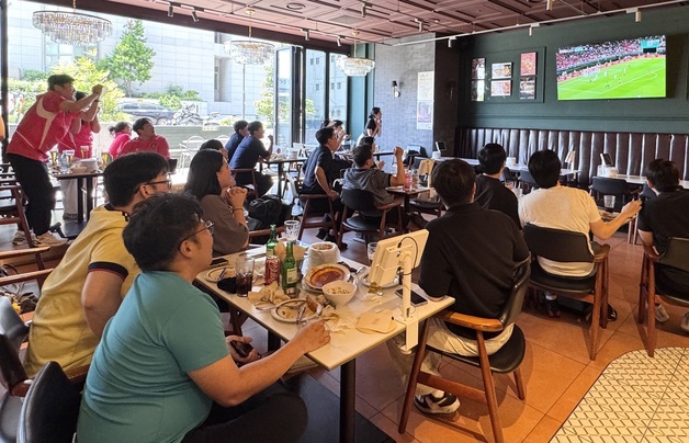 "연차 내고 응원해요" 울산 치킨집·가전매장도 월드컵 응원 열기