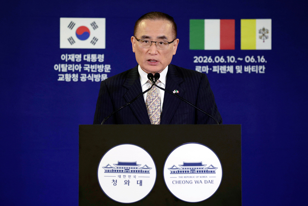 위성락 국가안보실장, 유럽 순방 성과 관련 브리핑