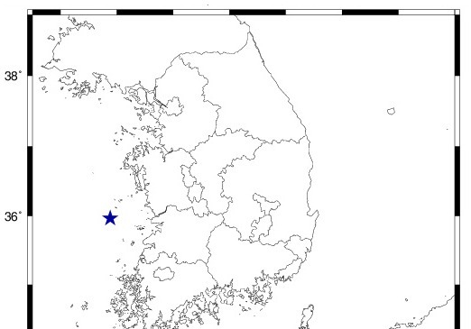 전북 군산 어청도 해역서 규모 2.2 지진…"피해 없을 듯"