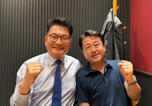 송영길 "'통합·포용' 李대통령 말 가슴에 남아 김용남 찾아 격려"