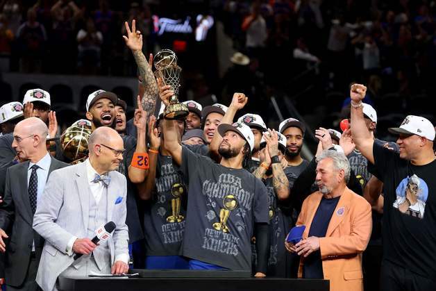 NBA 뉴욕, 53년 만에 우승 한풀이…브런슨 파이널 MVP