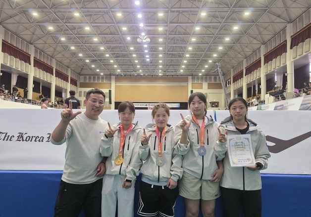 GH 여자레슬링팀, KBS배 전국대회서 금 2·동 1 획득